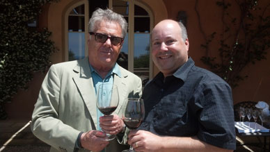 America's Wine Shop Owner, Scott Fink, with Lodivico Antinori
