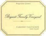 Bryant Family Vineyard - Cabernet Sauvignon Napa Valley 2011