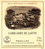 Carruades de Lafite Rothschild - Pauillac 2018