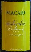 Macari - Early Chardonnay 2021